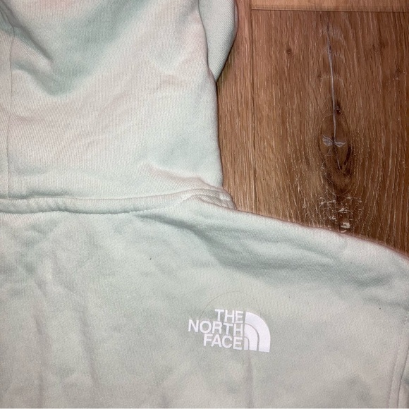 The North Face Coordinates Crop Hoodie Mint Green Size Small - Picture 5 of 11